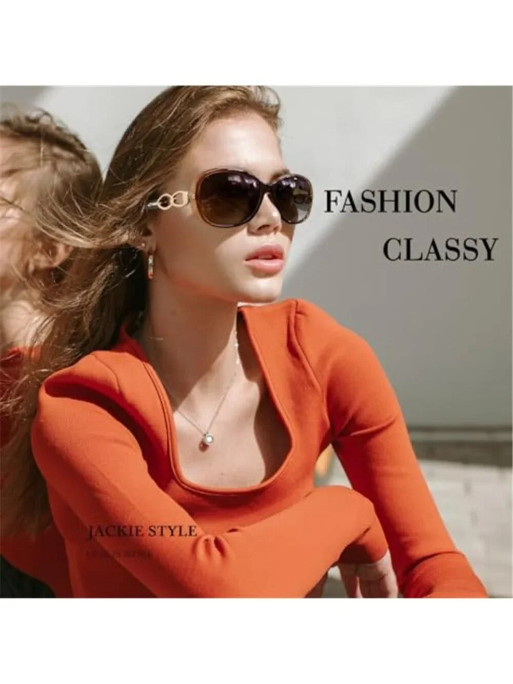 Sunglasses Womens Polarized Trendy Oversized Sun Glasses Fashion Ladies